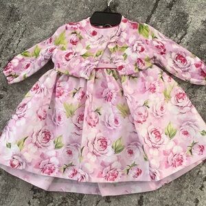 Pippa & Julie Pink Floral Dress